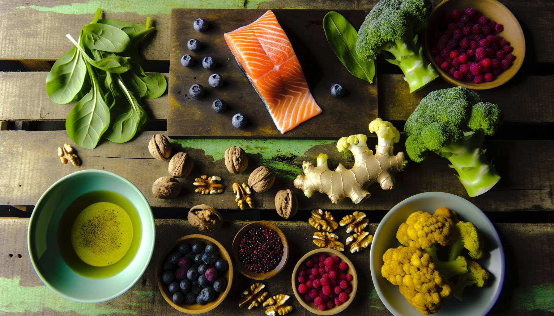 Alimentos que ayudan a reducir la inflamación del cuerpo: guía práctica con recetas y menú semanal