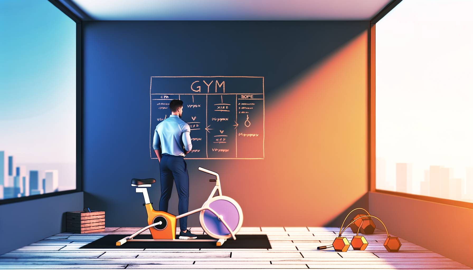 Cómo crear tu rutina de entrenamiento semanal equilibrada: combina fuerza, cardio y descanso de forma efectiva