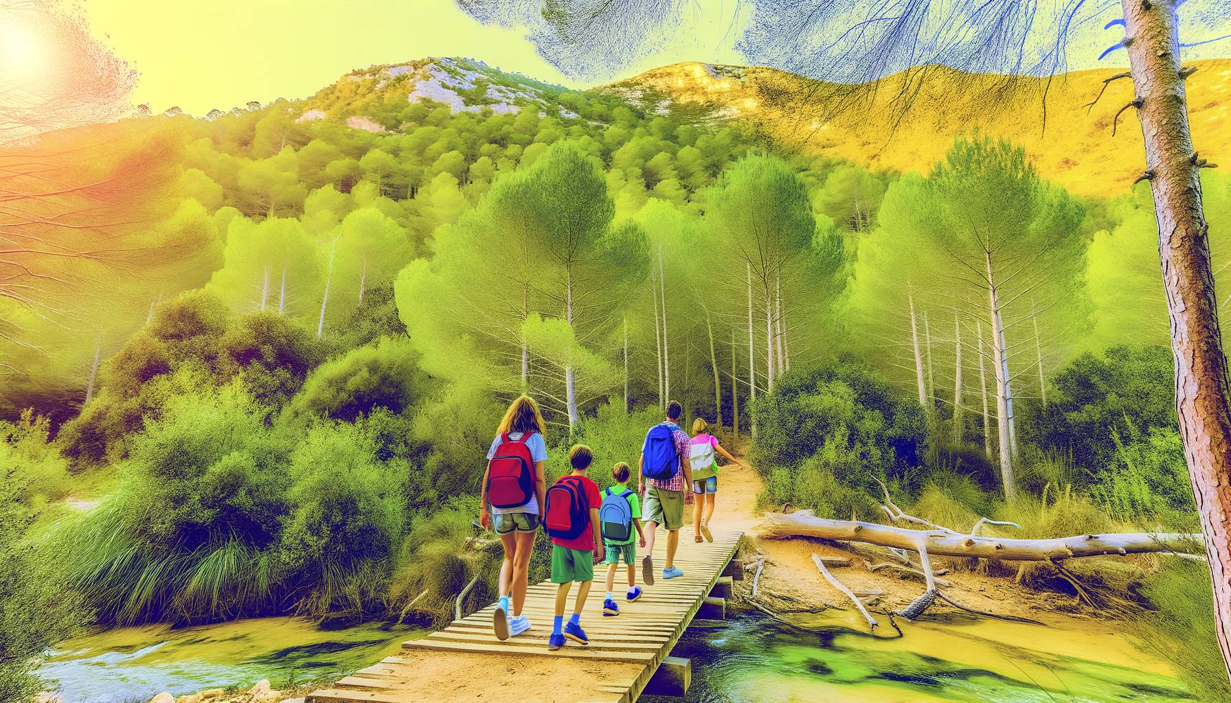 Rutas de senderismo con niños en España: caminos seguros y divertidos para disfrutar en familia